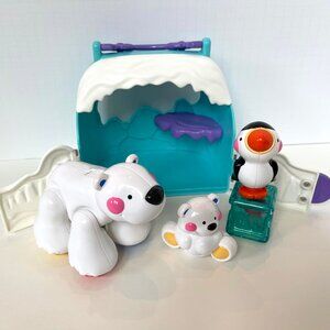 Fisher Price Amazing Animals Polar Polar Friends Tote Bears Penguin